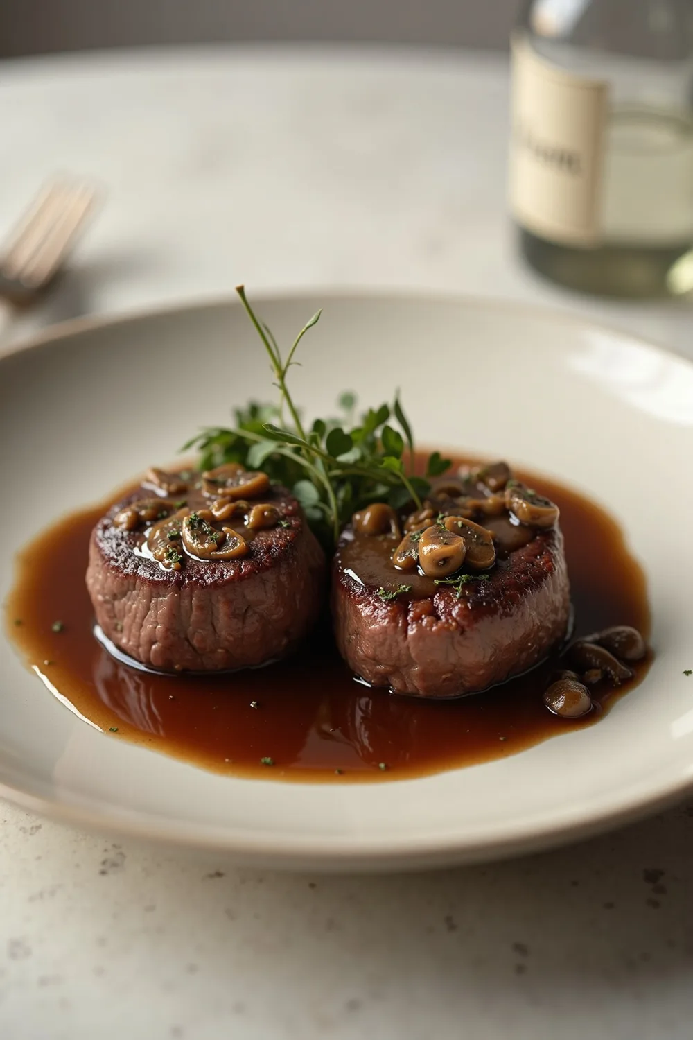 Filé mignon molho madeira gourmet, receita passo a passo para salvar no Pinterest