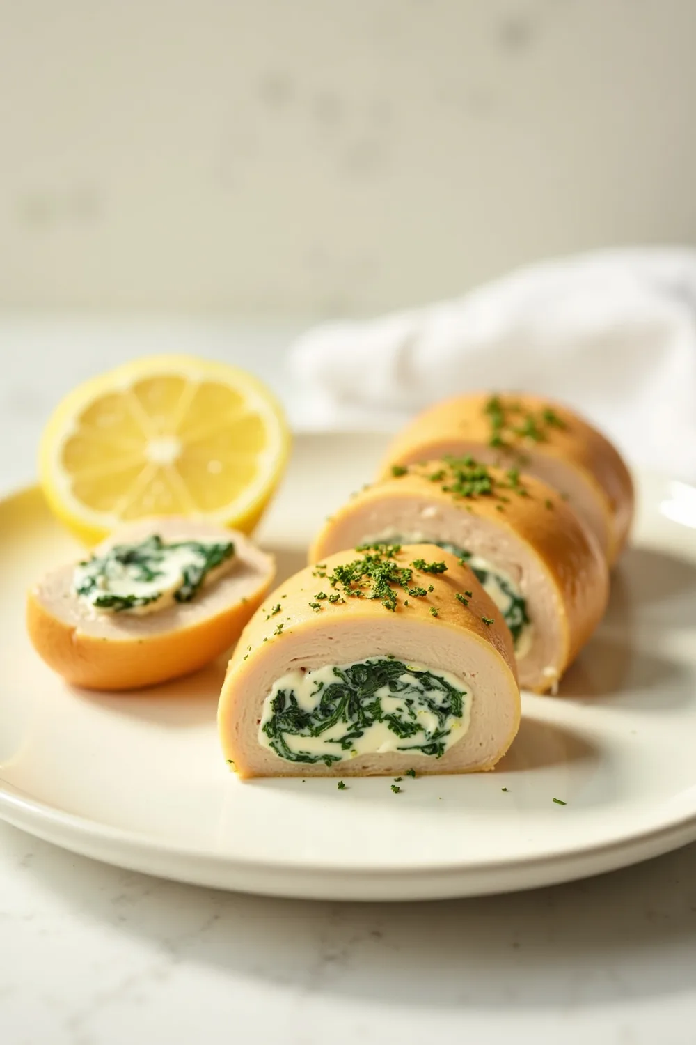 Frango recheado gourmet, receita passo a passo para salvar no Pinterest