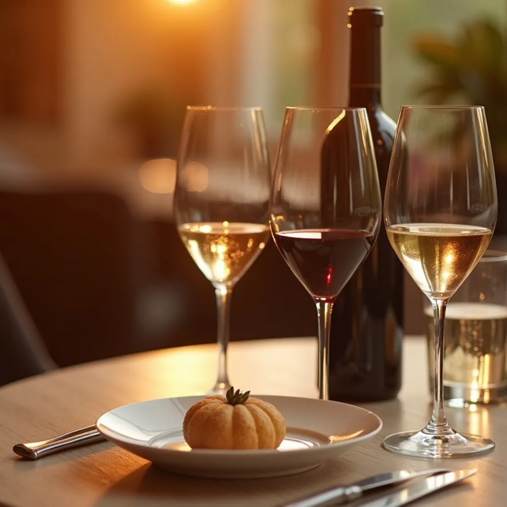 Vinhos para iniciantes gourmet em composição quadrada
