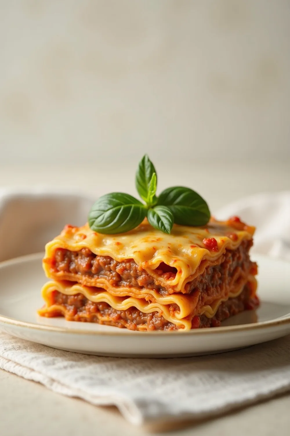 Lasanha à bolonhesa gourmet, receita passo a passo para salvar no Pinterest