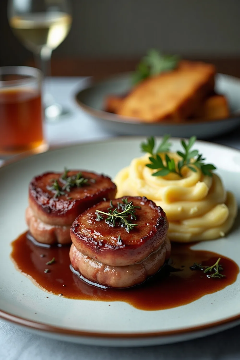 Medalhão ao molho madeira gourmet, receita passo a passo para salvar no Pinterest
