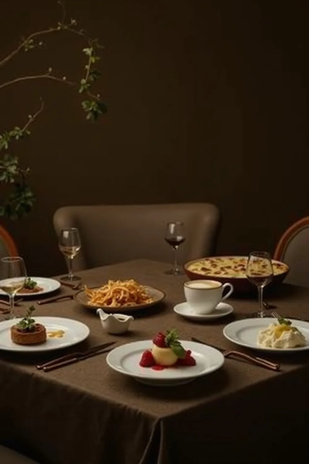 Menu elegante gourmet, receita passo a passo para salvar no Pinterest