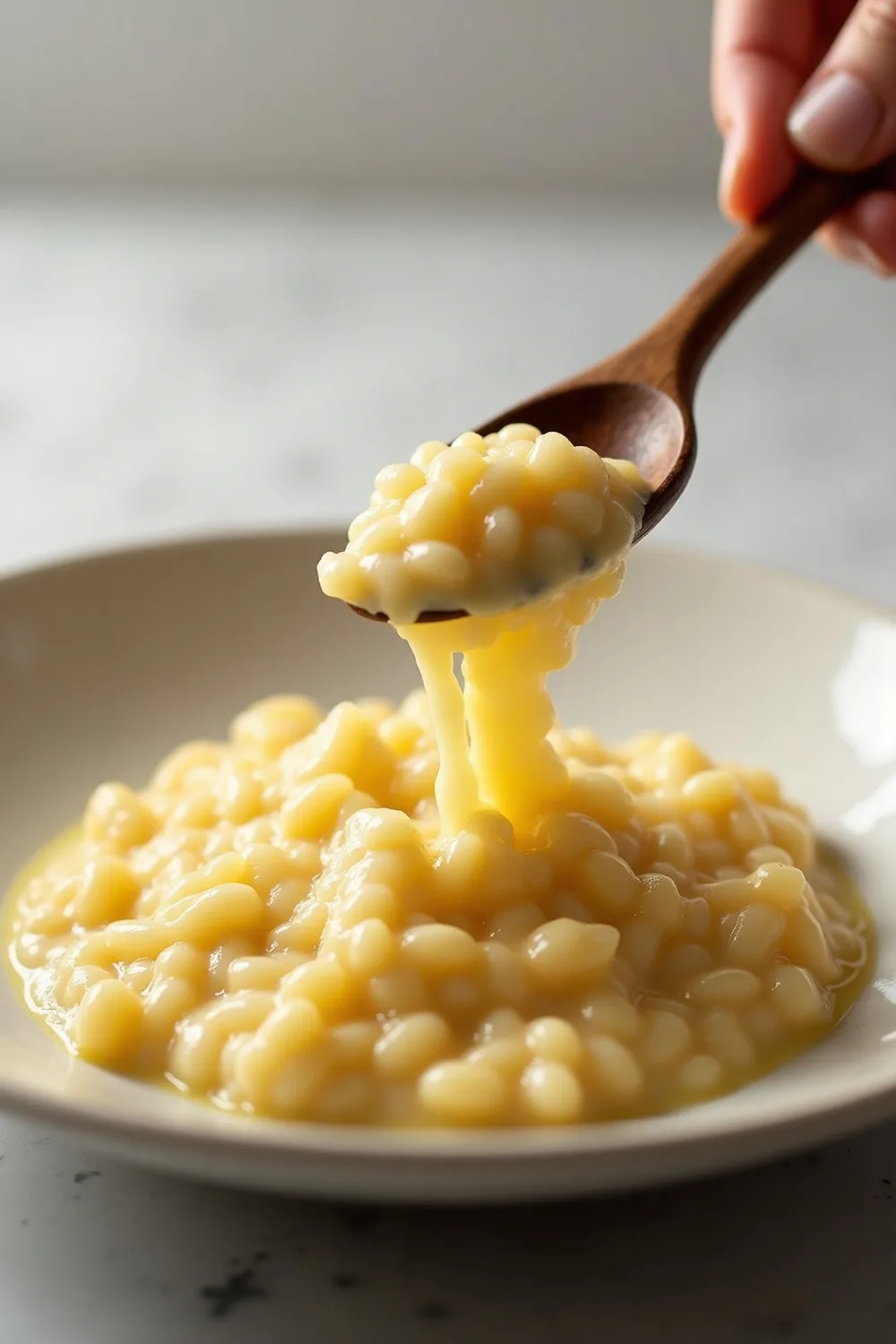 Mantecatura no risoto gourmet, receita passo a passo para salvar no Pinterest