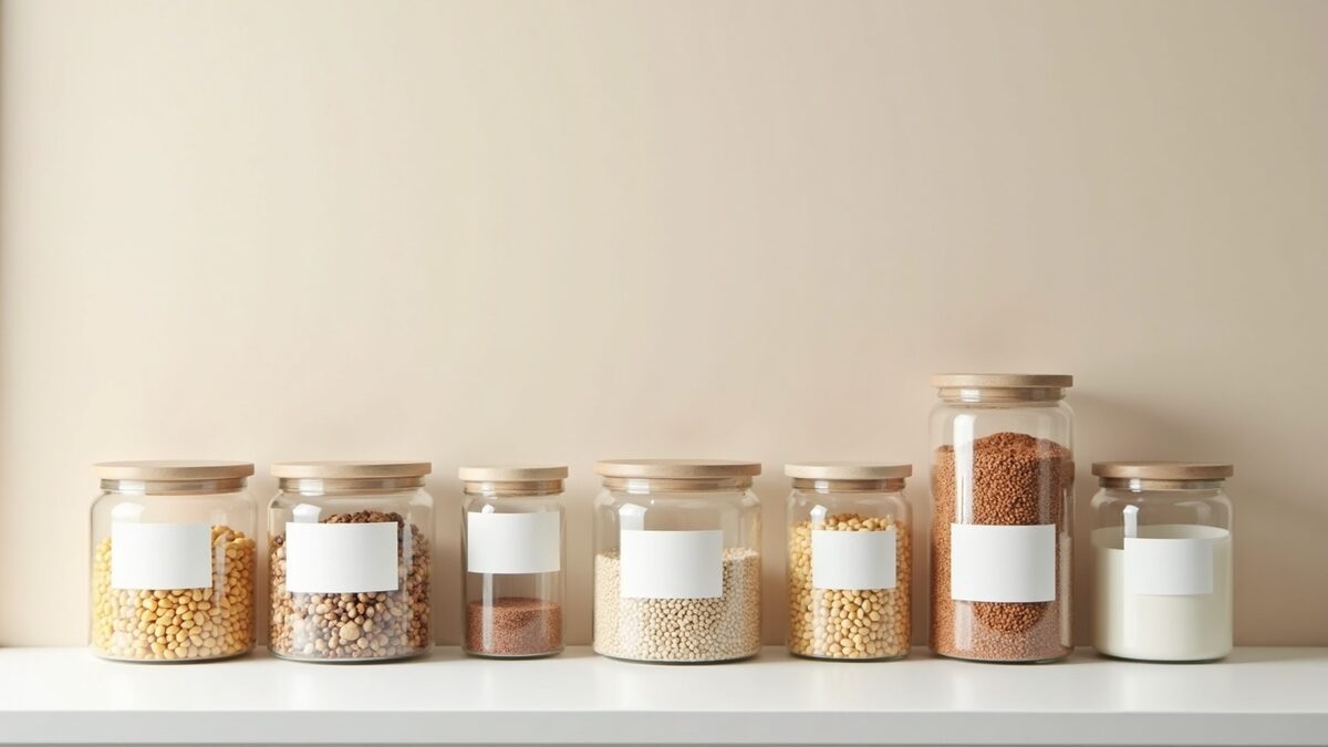 Organização gourmet finalizado em prato elegante