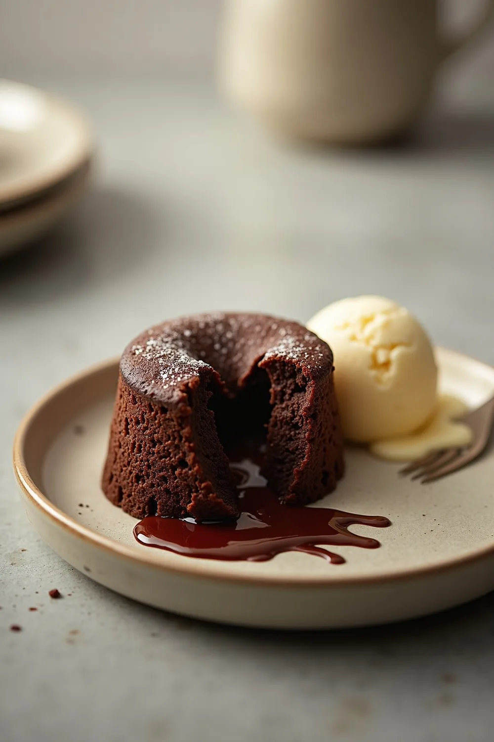 Petit gateau gourmet, receita passo a passo para salvar no Pinterest
