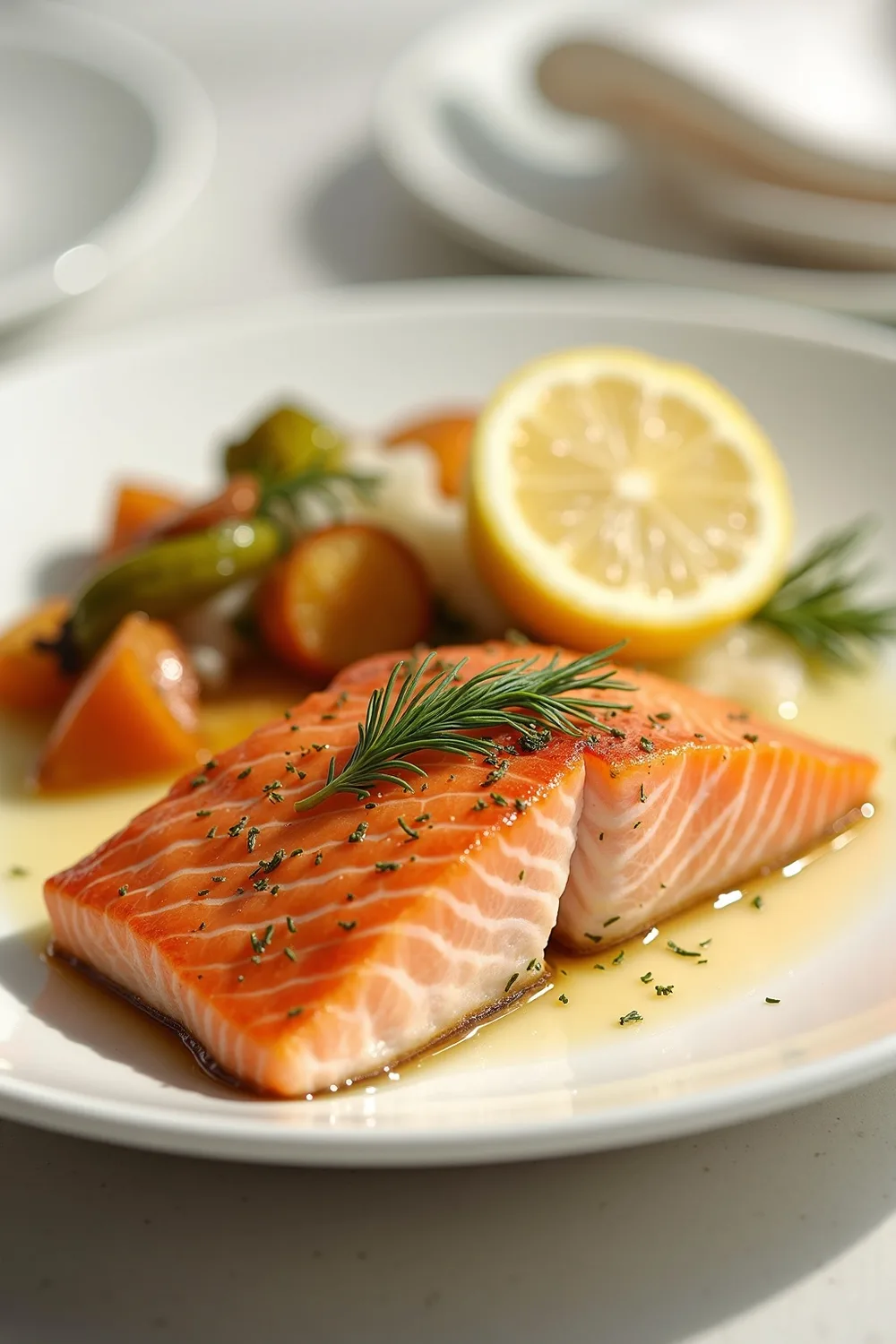 Salmão assado gourmet, receita passo a passo para salvar no Pinterest