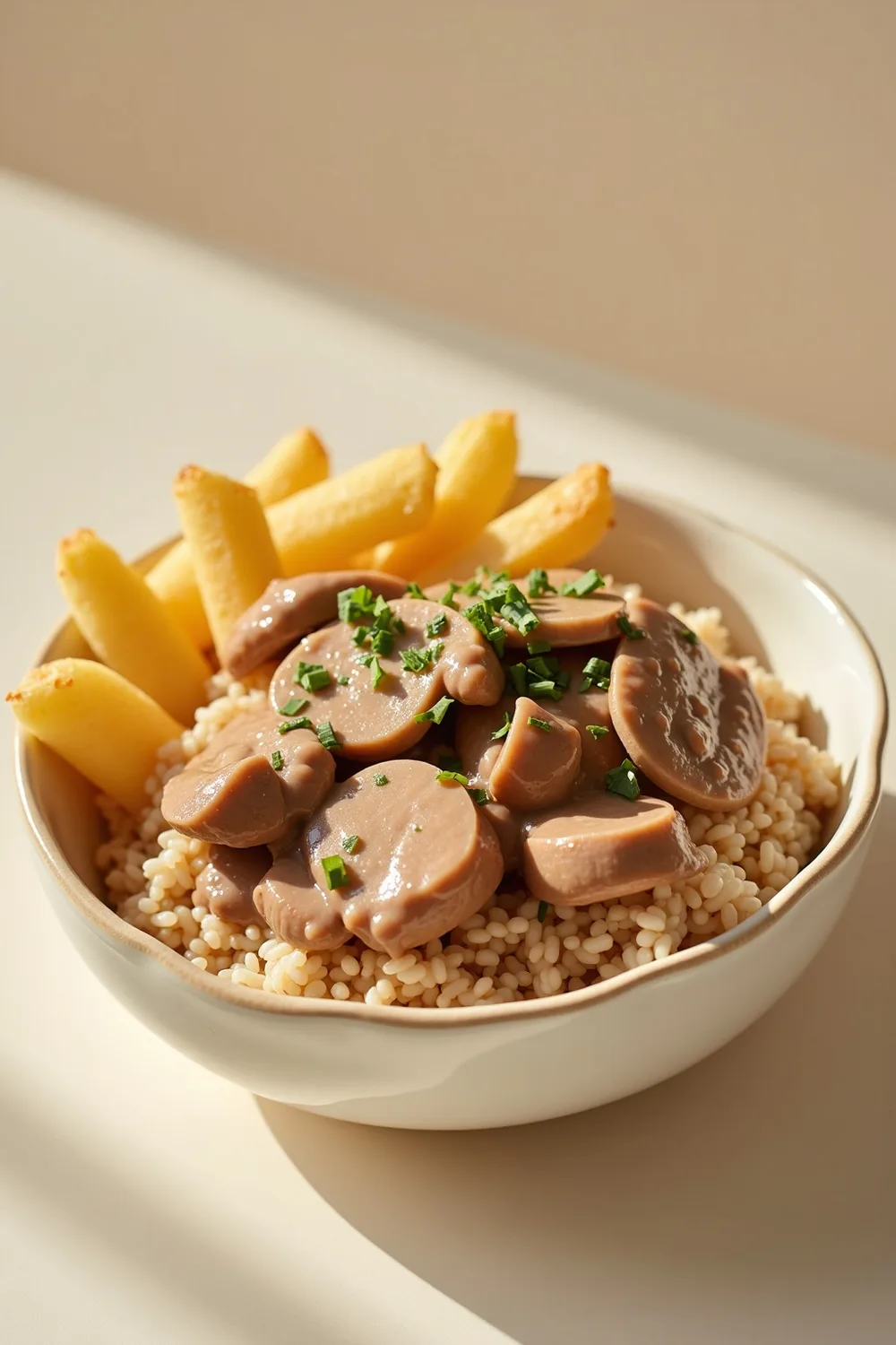 Strogonoff de carne gourmet, receita passo a passo para salvar no Pinterest