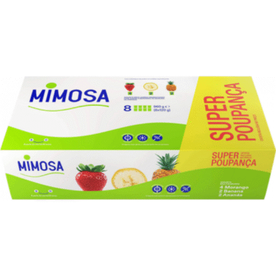 Strawberry, Banana & Pineapple Flavored Yogurt